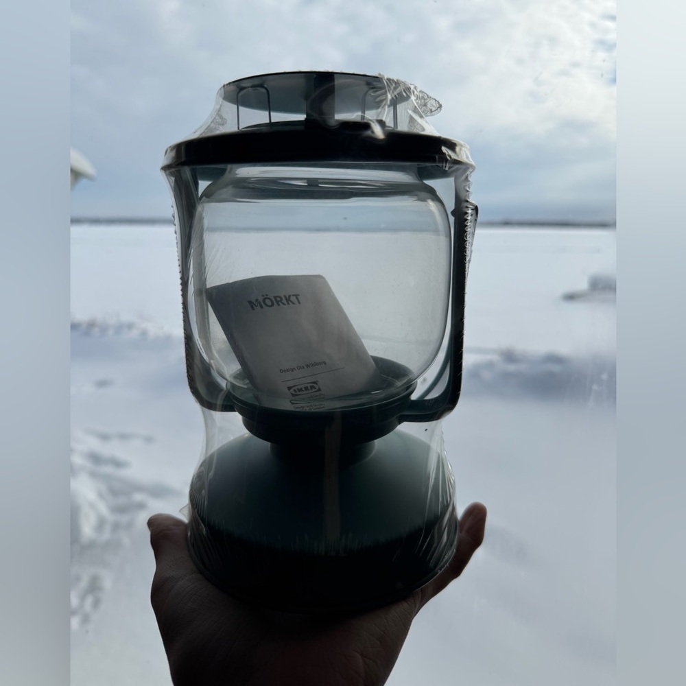 IKEA MÖRKT Tea light Lantern